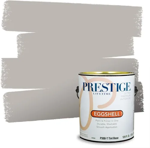Vista 134 de PRESTIGE Paints - Pintura interior e imprimación en uno, 1 galón, cáscara de huevo, pimienta envejecida