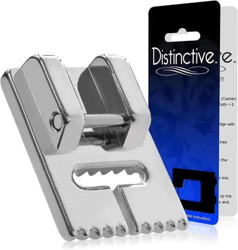 Vista 29 de Distinctive 1 – 4 (cuarto de pulgada) Quilting máquina de coser prensatelas para guía de borde con – Compatible con todos los vástagos Snap-On