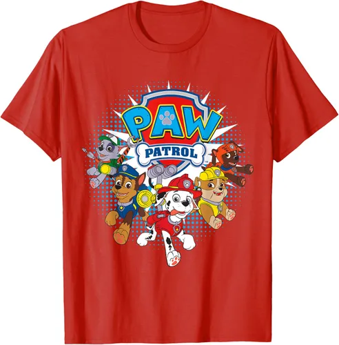 Vista 26 de Camisetas de Nickelodeon de Paw Patrol Team para hombres y mujeres