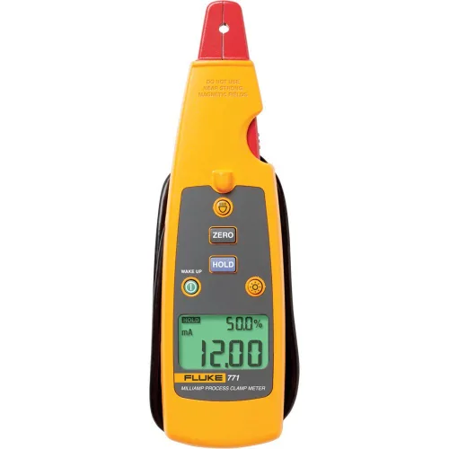 Vista 2 de Pinzas amperimétricas para procesos en miliamperios Fluke serie 770, S, Negro / Amarillo, 1