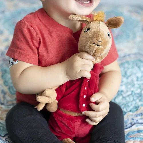Vista 4 de Llama Llama Pijama Rojo Animal de Peluche Grande, 13