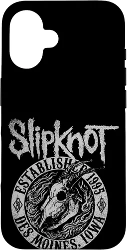 Vista 32 de Funda negra oficial de Slipknot Goat Flames para iPhone 17