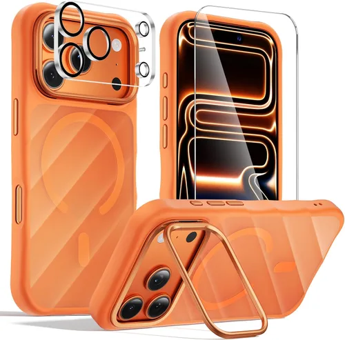 Vista 34 de Tigowos Funda magnética para iPhone 15, resistente a las caídas, sensación de piel mate, a prueba de golpes, ajuste delgado para iPhone 15, negro