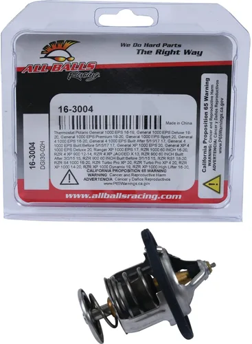 Vista 5 de All Balls Termostato Racing 16-3004 compatible con/repuesto para Polaris General 1000 EPS 2016-2019, General 1000 EPS Deluxe, General 1000 EPS