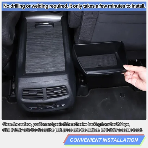 Vista 6 de Organizador de consola central para Honda Pilot 2016-2022/Ridgeline 2017-2023/Passport 2019-2023, organizador secundario para consola central