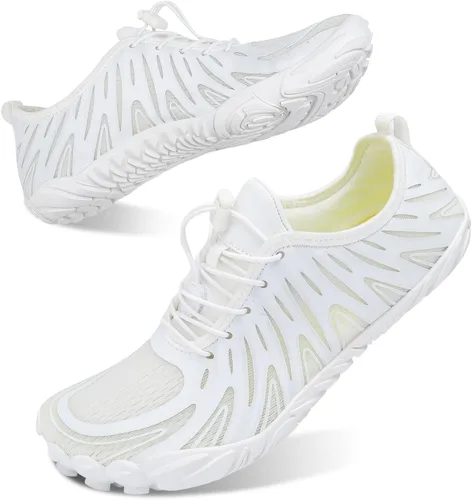 Vista 3 de Scurtain Unisex Mens Womens Athletic Hiking Water Shoes Quick Dry Barefoot Aqua Shoes Swim Shoes Beach Shoes with Drainage