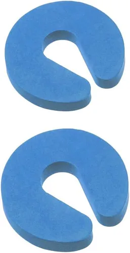 Vista 16 de Protector de pellizco para dedos, 2 piezas. Puertas a prueba de niños hechas con tapón de puerta de espuma suave y duradera. Evita lesiones por Negro