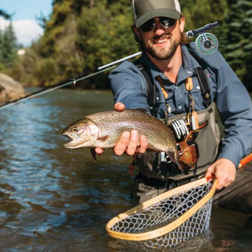 Vista 7 de Sougayilang Kit Combo de Iniciación de Pesca con Mosca Estándar, Caña de Mosca de 9 Pies Peso 5/6 con Mango SuperPolymer, Accesorios, Estuche
