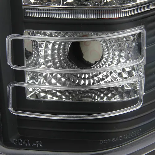 Vista 8 de Spec-D Tuning LT-SIV07JMLED-RS luces traseras LED transparentes, color negro