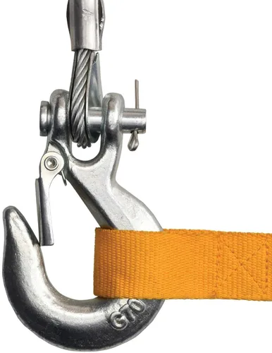 Vista 7 de Malacate portátil para 3000 libras con enganche, sistema de bloqueo de polea y enganche rápido, de Superwinch, Torno