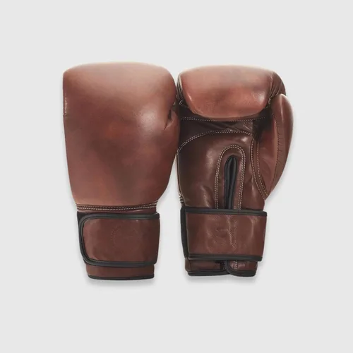 Vista 5 de GUANTES DE BOXEO DE PIEL MARRÓN PRO HERITAGE (STRAP UP)