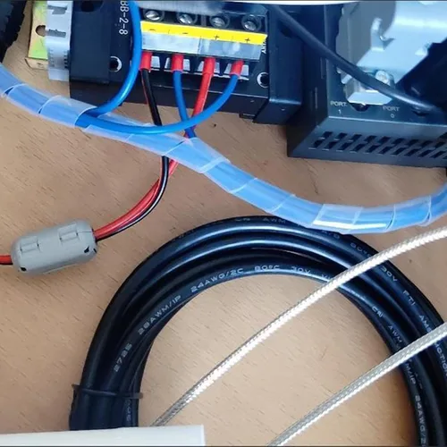 Vista 5 de Othmro 1 funda de cable en espiral de polietileno de 9 pies, 1.102 in/1.10 pulgadas de diámetro, funda de alambre expandible, tubo de envoltura