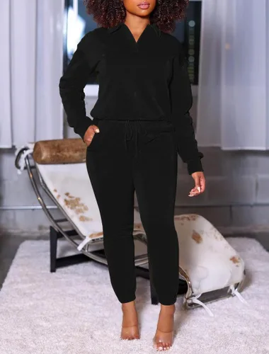 Vista 3 de Nimsruc 2 Piece Outfits For Women Sweatsuits Jogging Set
