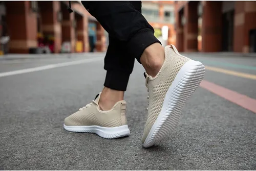 Vista 6 de BXYJDJ Tenis para correr para hombre, tenis para caminar, atléticos, gimnasio, fitness, zapatos deportivos, ligeros, casuales, para trabajar al aire