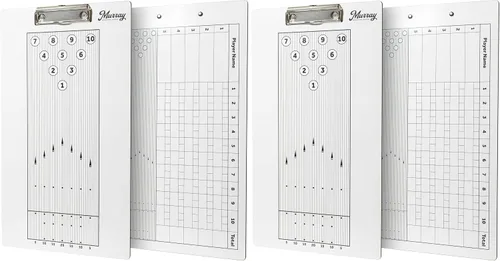 Vista 20 de Murray Sporting Goods sujetapapeles para entrenadores de borrado en seco Pizarra blanca de doble cara