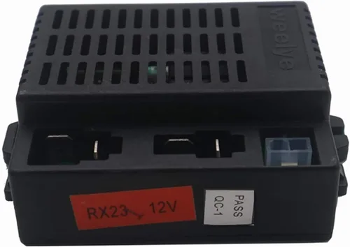 Vista 4 de weelye RX23 (RX18) Receptor de caja de control para niños, caja de control eléctrica para automóvil, piezas de repuesto, coinciden con 2.4G, control