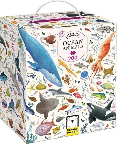 Vista 13 de Puzzlove Animals of The World (60 piezas) Rompecabezas de 4+ piso