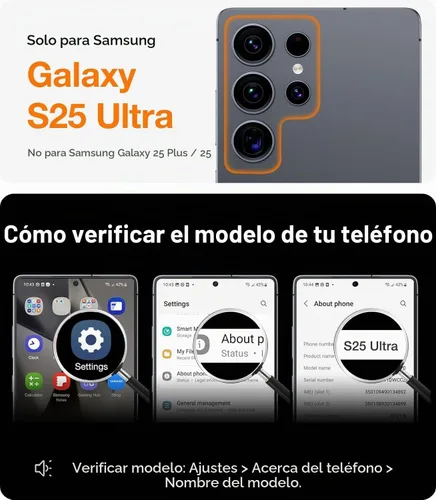 Vista 2 de Funda magnética a prueba de golpes para Samsung Galaxy S25 Ultra, protección de grado militar de 12 pies [compatible con MagSafe], parachoques