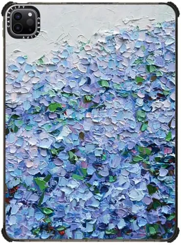 Vista 29 de CASETiFY Estuche de impacto para iPad Pro 12.9" (3ª/4ª/5ª/6ª generación) - Libro de composición Brachio - Negro transparente