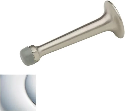 Vista 4 de Baldwin 4050.102 Parachoques de puerta montado en la base, bronce aceitado Oil Rubbed Bronze