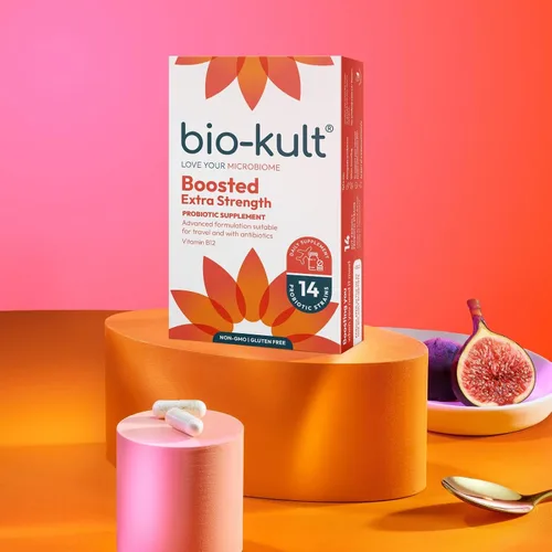 Vista 5 de Bio-Kult Suplemento probiótico extra fuerte para la salud intestinal, apoyo del sistema inmunológico y tu tracto digestivo, con vitamina B12 - 30