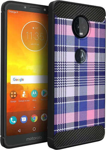 Vista 15 de CasesOnDeck - Funda compatible con Motorola Moto Z4 / Moto Z4 Play, funda de diseño de Moto Z4 Play, delgada, flexible, elegante, protección contra