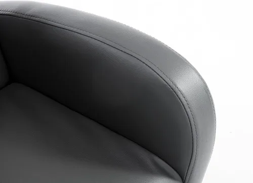 Vista 8 de Qaba Sofá mecedora para niños con bolsillo lateral, color gris