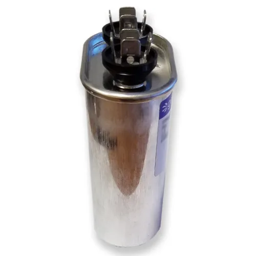 Vista 4 de GE 97F9002-Volt Genteq® Repuesto de capacitor de arranque, ovalado, de 10 microfaradios, 370 voltios a corriente alterna.
