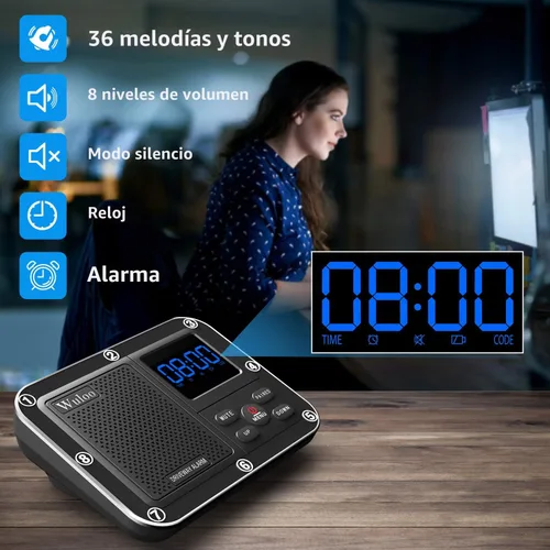 Vista 3 de Alarma solar inalámbrica para entrada exterior de rango de 1800 pies, sensor de movimiento al aire libre y sistema de alerta de entrada con batería