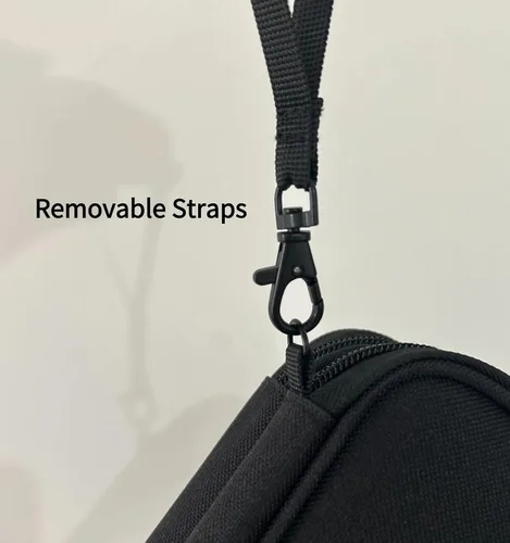 Vista 4 de Travel Tech - Bolsa de transporte portátil para artículos electrónicos, estuche de viaje, organizador de tecnología portátil, bolsa