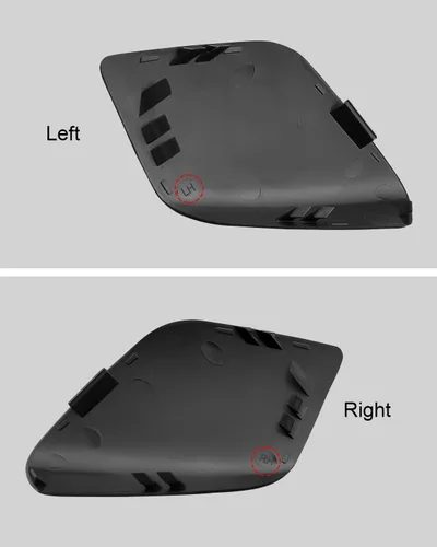 Vista 5 de Tercera cubierta de luz de freno para Ford Transit T150 T250 T350 2018 2019 2020 Reemplazo K4Z13A613AE JK4Z13A613AF, negro mate LH Driver y pasajero