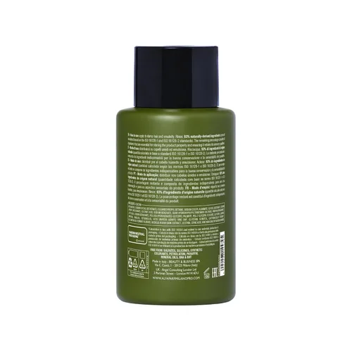 Vista 2 de ALFAPARF MILANO Benvoleo - Champú de recuperación para cabello dañado, limpio, vegano y sostenible, champú sin sulfato, repara, reconstruye, protege
