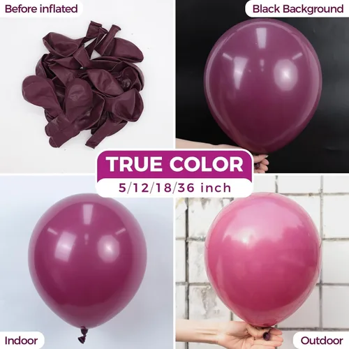 Vista 295 de Bezente Globos arcoíris de 18 pulgadas, paquete de 30 unidades, de látex 01-Assorted-G01