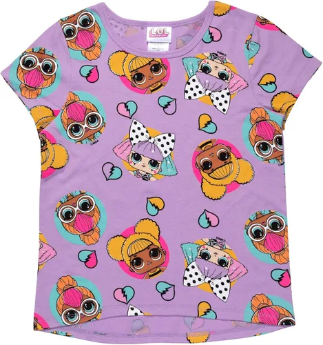 Vista 4 de L.O.L. Surprise! Paquete de 3 camisetas con estampado de volantes