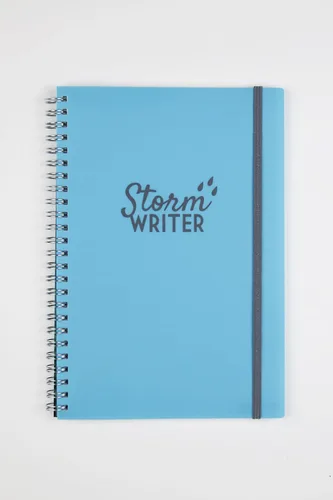 Vista 3 de Onyx y verde, nuevo impermeable portátiles Storm Writer, 6" x 9," Poly Funda con Cierre Elástico (6722)