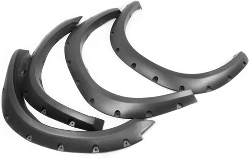 Vista 5 de Auto Dynasty Kit de 4 Piezas Cubiertas de Guardabarros Compatible con Dodge Ram Truck 2500 3500 2020-2018, Estilo Remachado de Bolsillo Pintable