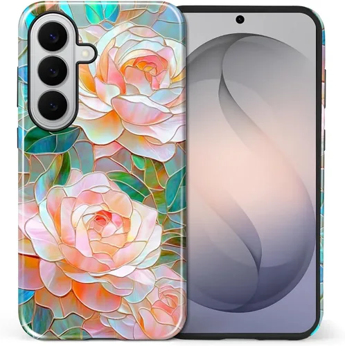 Vista 97 de Funda compatible con Samsung Galaxy S23, funda híbrida de protección rígida de 2 capas, a prueba de golpes, funda protectora resistente para Lata