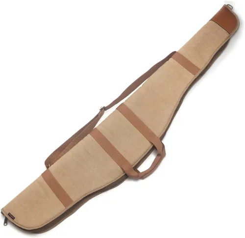 Vista 2 de TOURBON 52 pulgadas con alcance de rifle Slip Case Tactical Gun Storage Bag Adjustable Shoulder Strap,Fleece Lined Inside,Butt-Holder,Lockable