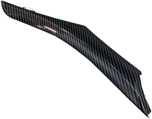 Vista 6 de 1 par de moldura de consola central delantera de fibra de carbono compatible con Chevrolet SS Sedan 2014-2017