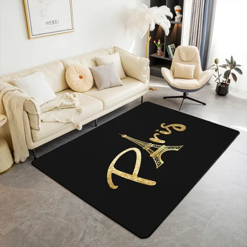 Vista 36 de jejeloiu Alfombra para sala de estar de animales de la selva para niños, 3 x 5, alfombra de área de tigre para niños, niñas, adolescentes