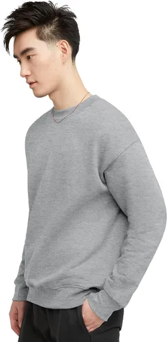 Vista 3 de Hanes Sudadera para hombre, sudadera de forro polar pesado, suéter de cuello redondo para hombre