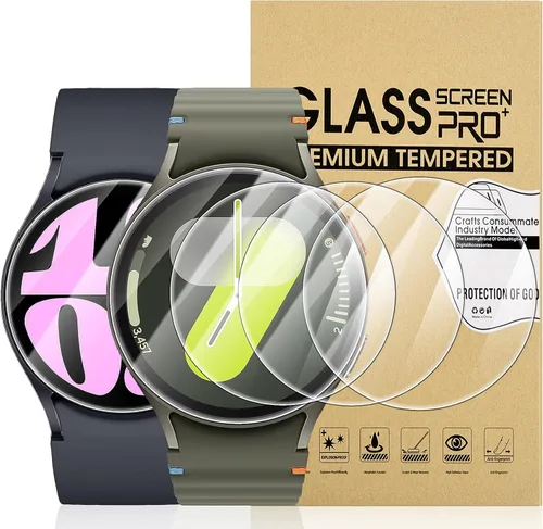 Vista 13 de Suoman Protector de pantalla de privacidad para Samsung Galaxy Watch 6/7/FE Negro