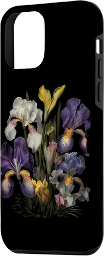 Vista 2 de iPhone 12 mini Iris Flower Garden Gardener Botanist Flowers Case