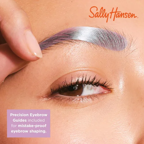 Vista 5 de Sally Hansen Kit de cera sin tirantes para cara, cejas y labios Cera Mircrowavable, kit de depilación en casa, rápido y fácil