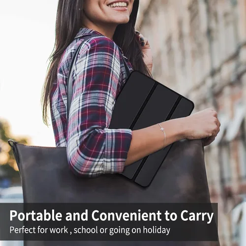 Vista 7 de ProtUTab Funda para iPad de 10ª generación, funda de activación y suspensión automática para iPad de 10ª generación, funda delgada con soporte