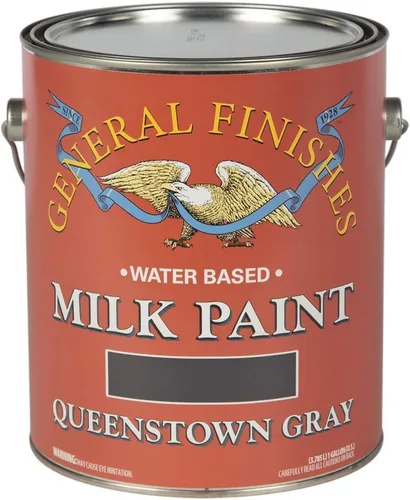 Vista 19 de General Finishes Pintura de leche a base de agua, 1 pinta, blanco antiguo