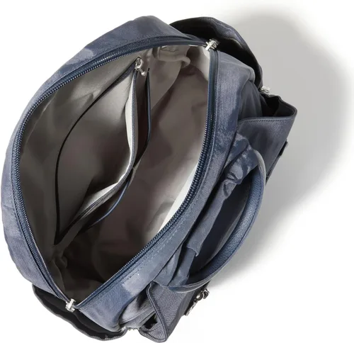 Vista 77 de Baggallini Mochila todo el día para mujer con pulsera de teléfono RFID, Negro, talla única