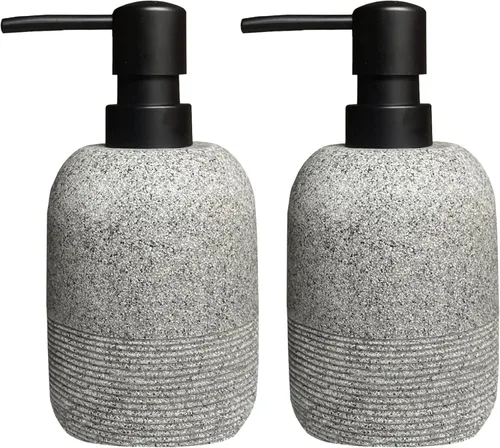 Vista 7 de Dispensador de Jabón GalDal Beige, Dispensador de Loción de Manos para Encimera de Baño, Dispensador de Jabón para Cocina.