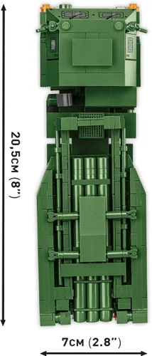 Vista 4 de COBI Armed Forces M142 HIMARS - Juego de construcción (604 piezas)