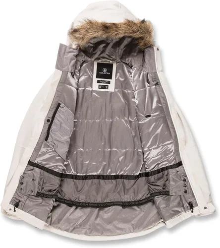 Vista 3 de Volcom Shadow - Chaqueta con capucha de invierno para snowboard y esquí